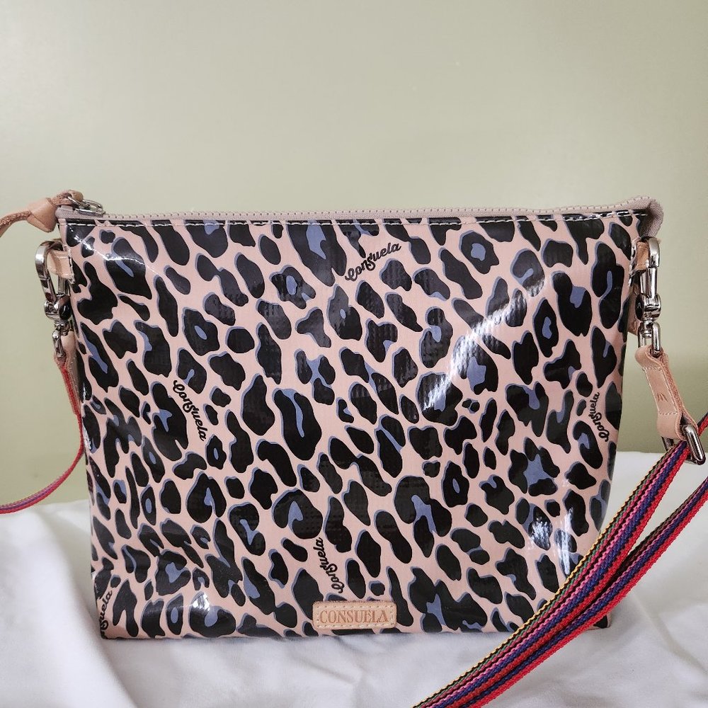 CONSUELA BLUE JAG DOWNTOWN CROSSBODY BAG